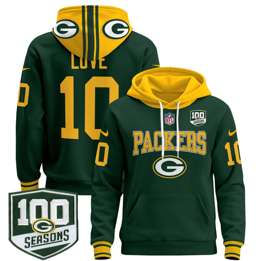 Green Bay Packers 2024 Pullover Hoodie - All Stitched