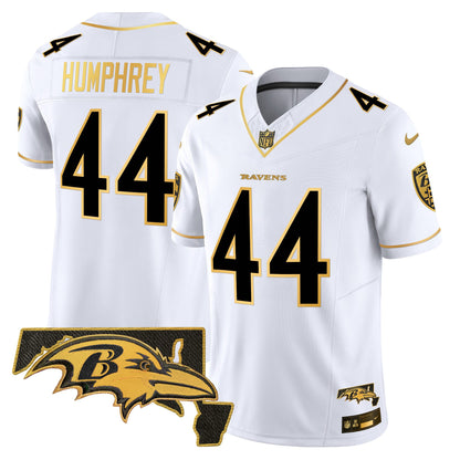 Ravens 2024 Gold Vapor Limited Jersey - All Stitched