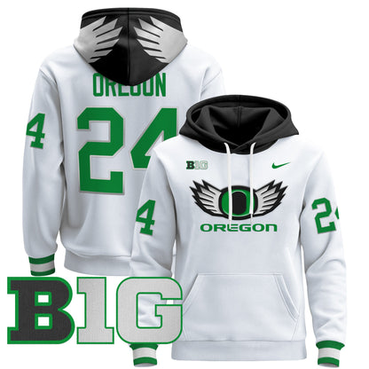 Oregon Ducks 2024 Pullover Hoodie V3