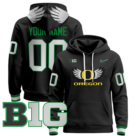 Oregon Ducks 2024 Custom Pullover Hoodie V3