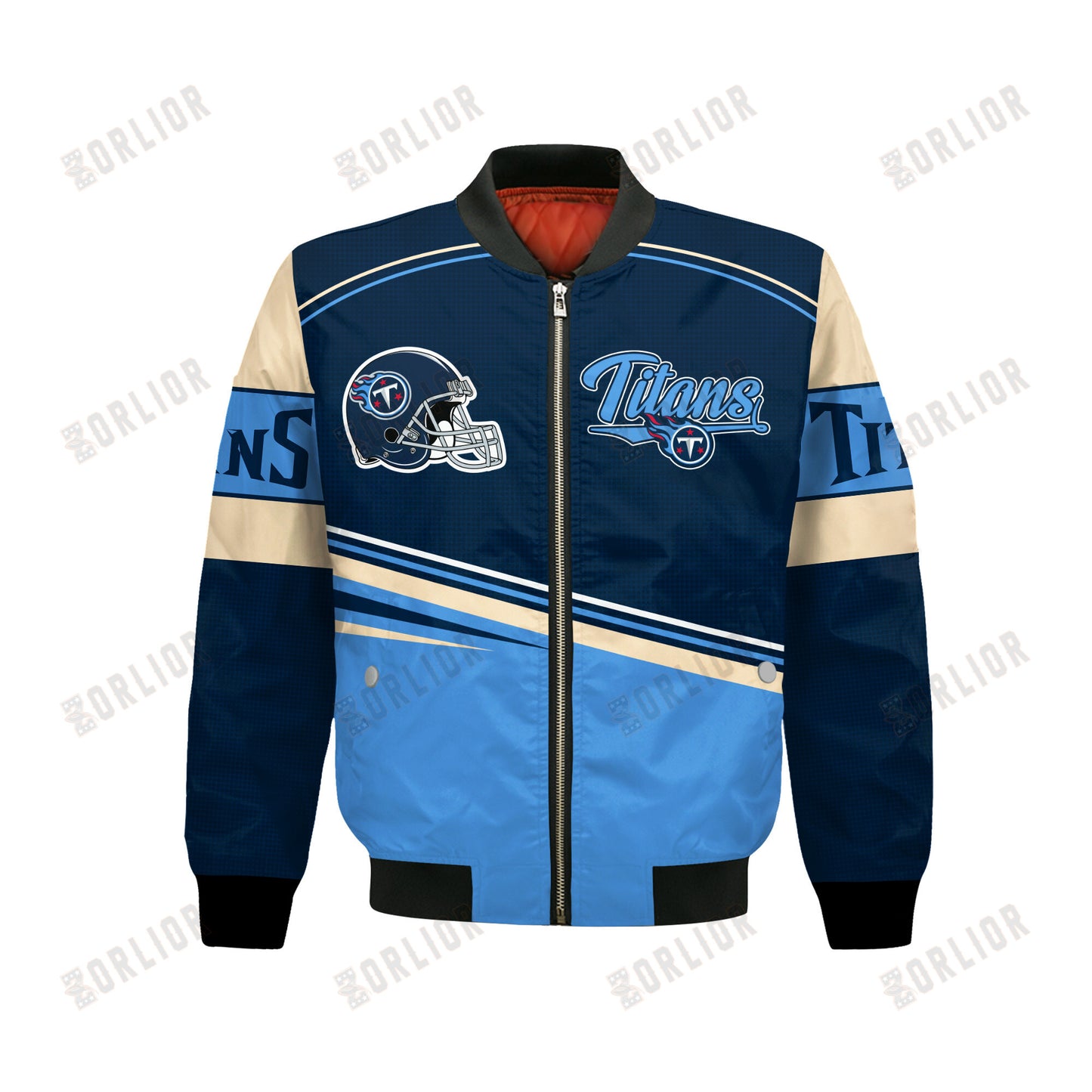 Tennessee Titans Football Team 2024- 25 Dare To Be Different Bomber Jacket