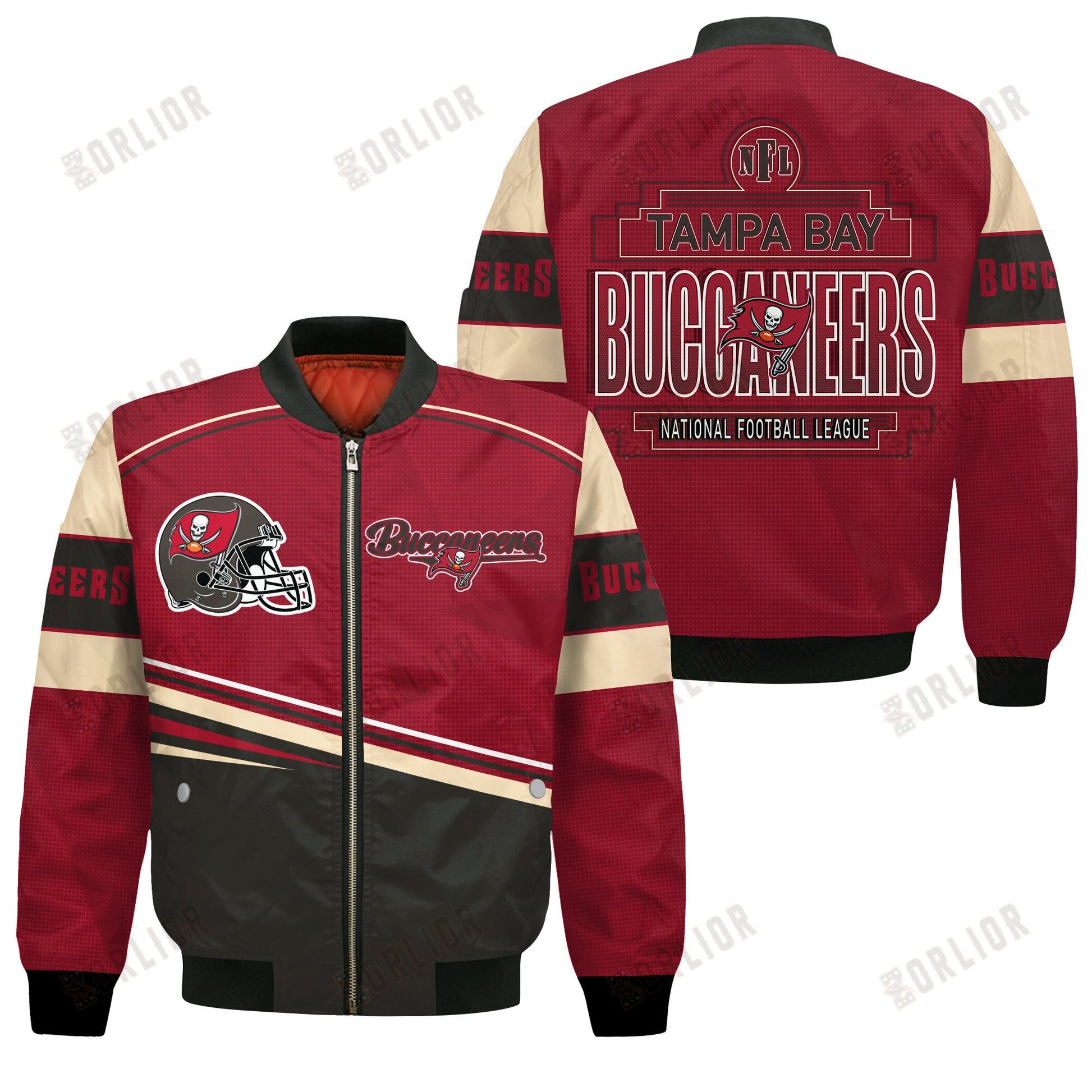 Tampa Bay Buccaneers Football Team 2024- 25 Dare To Be Different Bomber Jacket