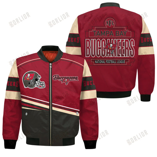 Tampa Bay Buccaneers Football Team 2024- 25 Dare To Be Different Bomber Jacket