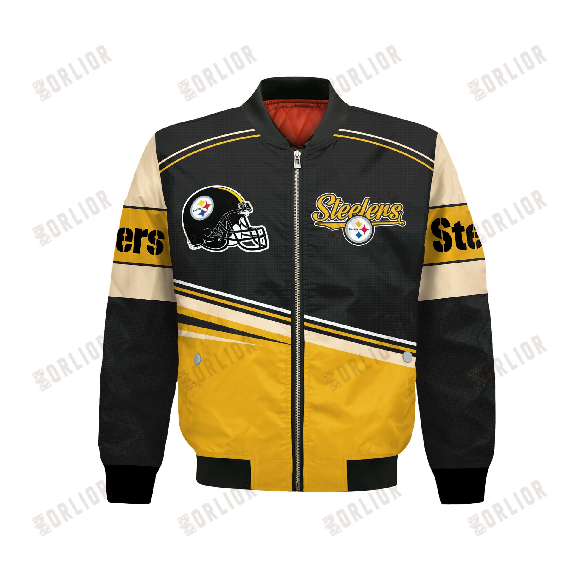 Pittsburgh Steelers Football Team 2024- 25 Dare To Be Different Bomber Jacket