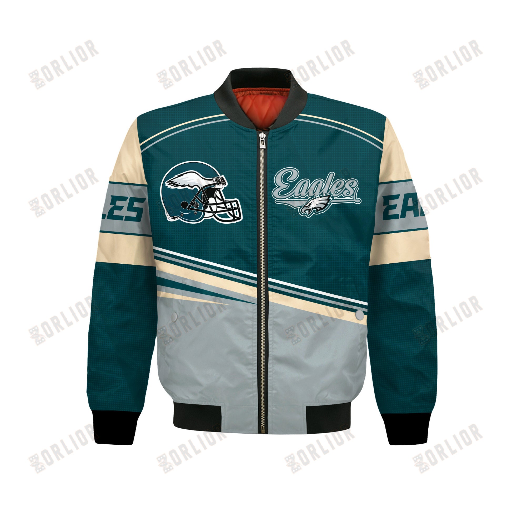 Philadelphia Eagles Football Team 2024- 25 Dare To Be Different Bomber Jacket