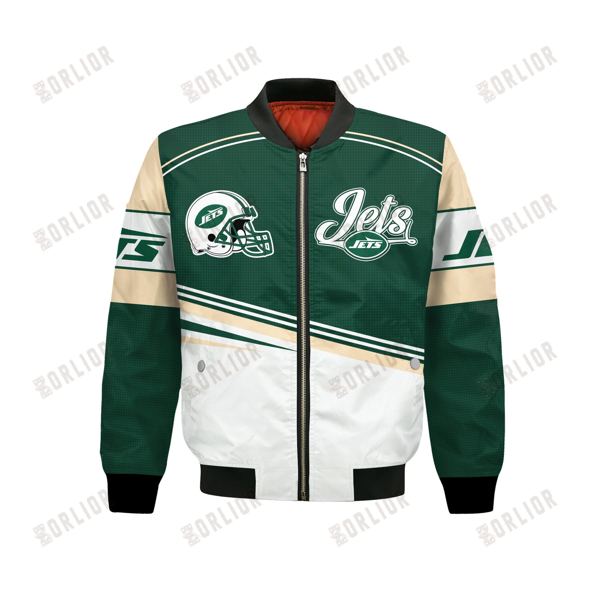 New York Jets Football Team 2024- 25 Dare To Be Different Bomber Jacket