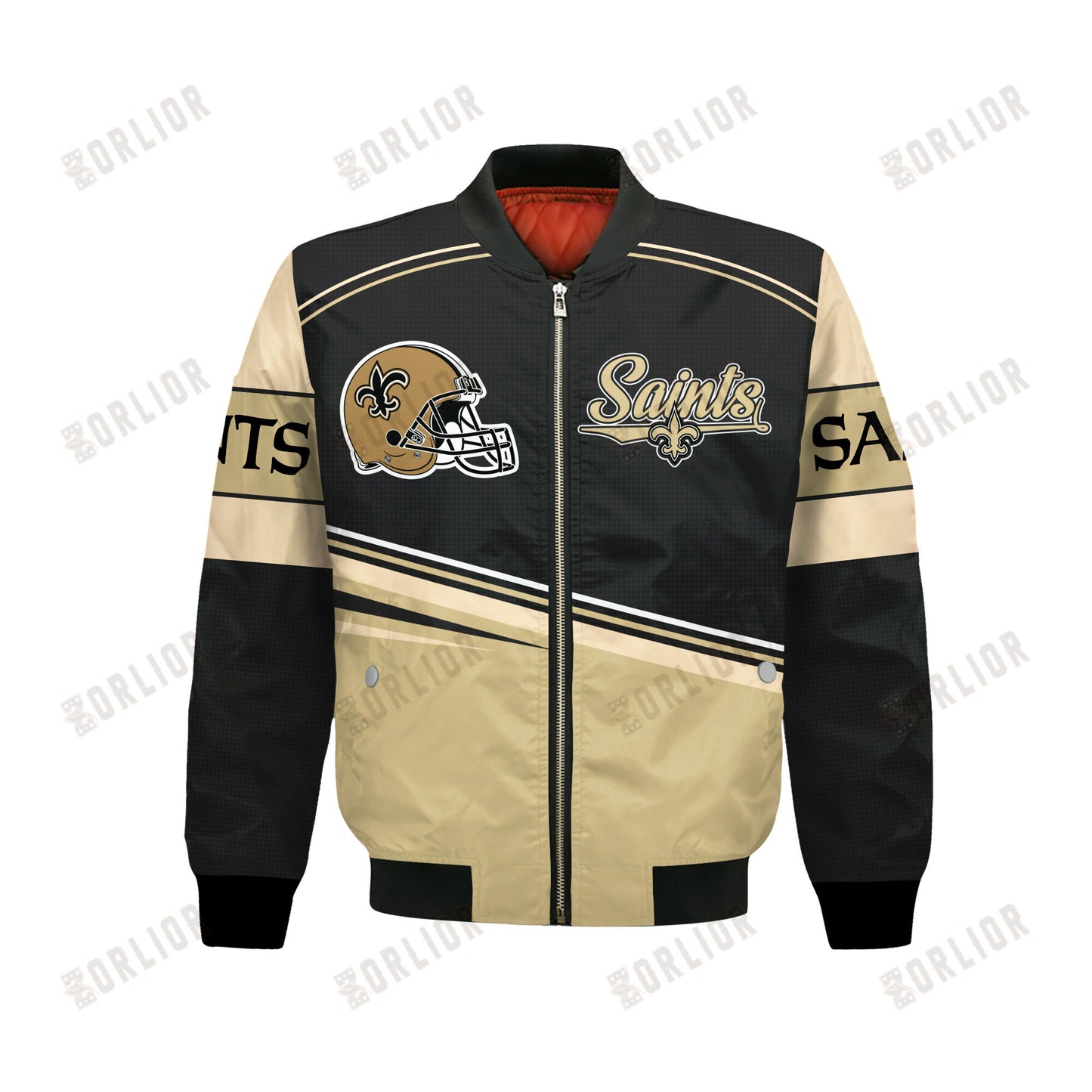 New Orleans Saints Football Team 2024- 25 Dare To Be Different Bomber Jacket