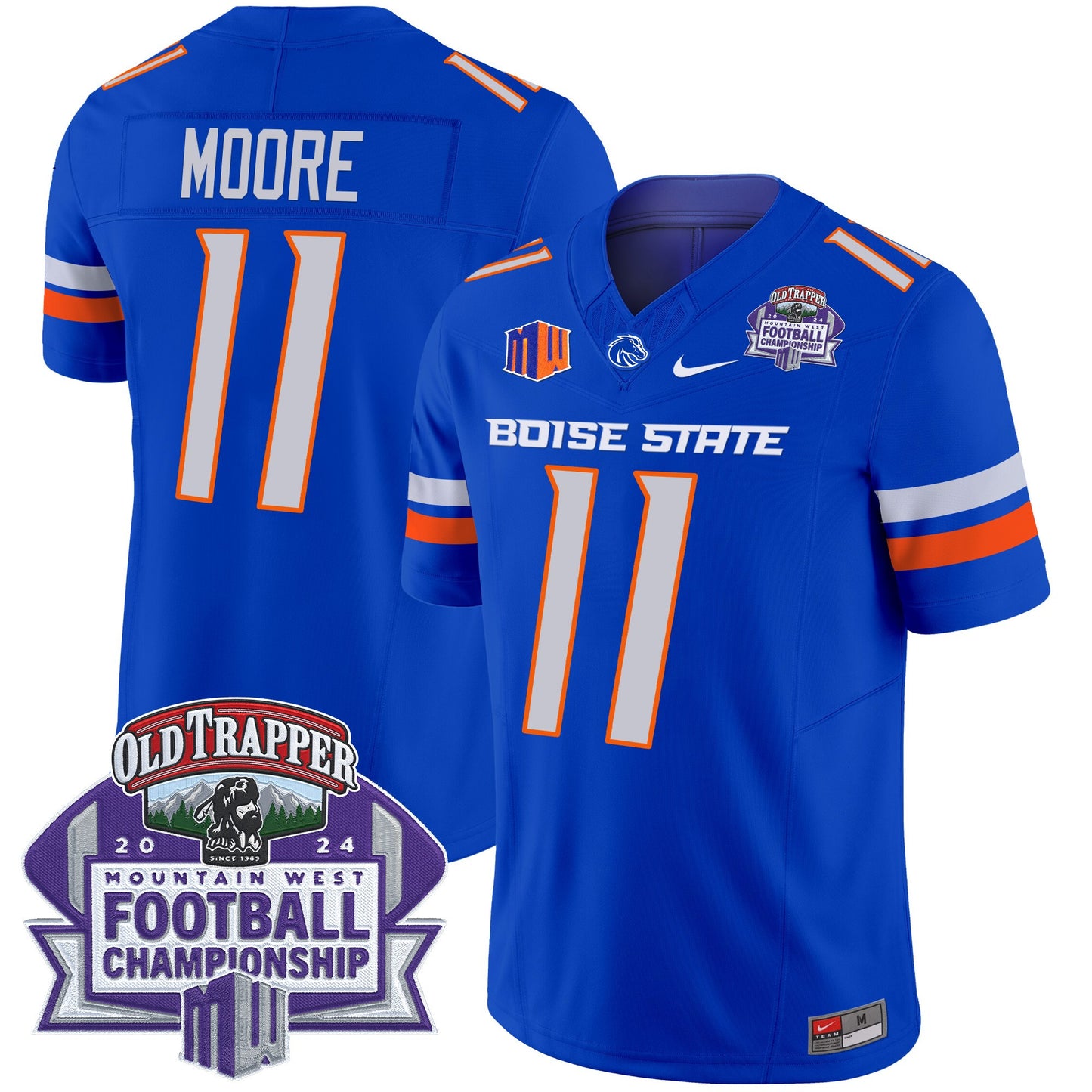 Boise State Broncos 2024 Championship Vapor Limited Jersey - All Stitched