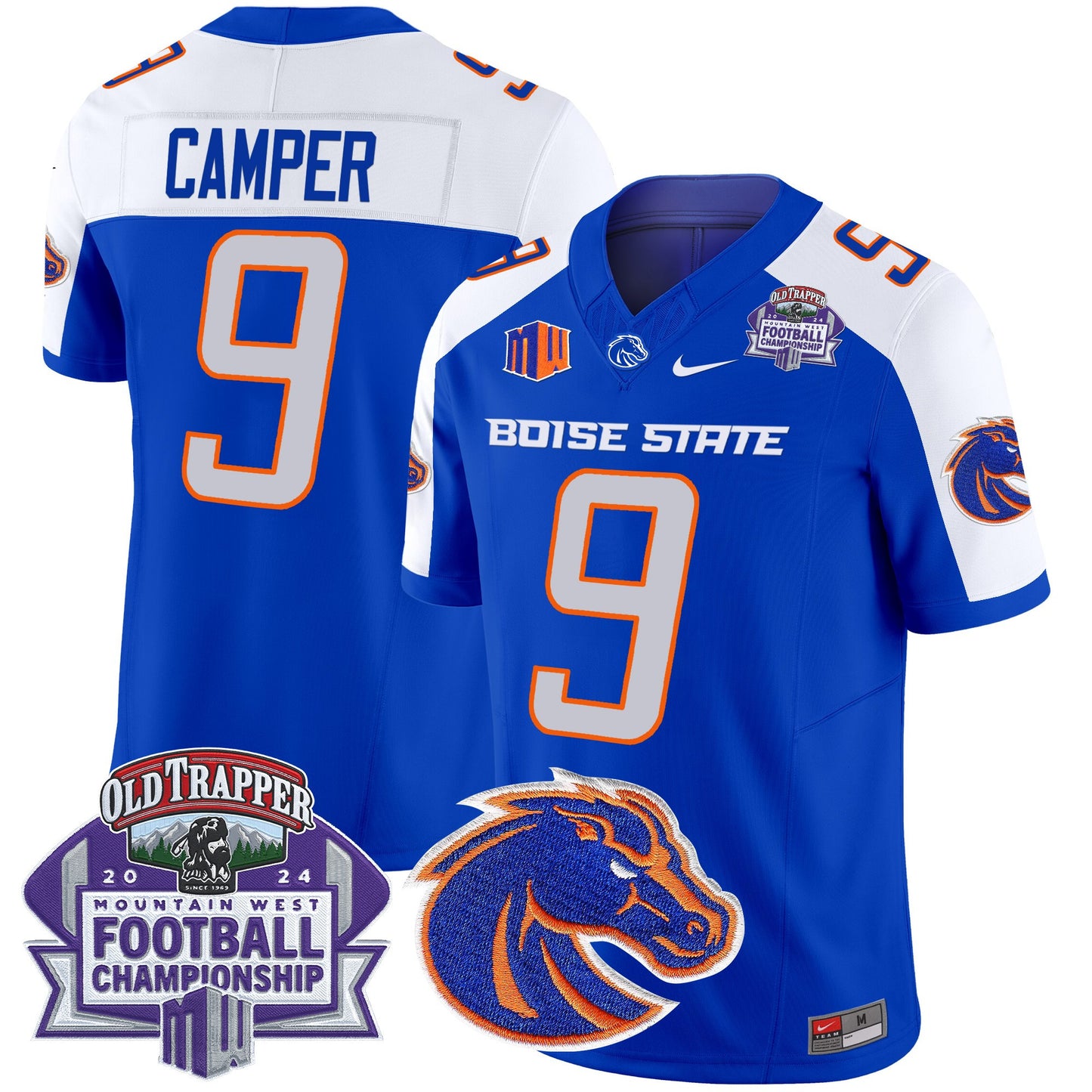 Boise State Broncos 2024 Championship Vapor Limited Jersey - All Stitched