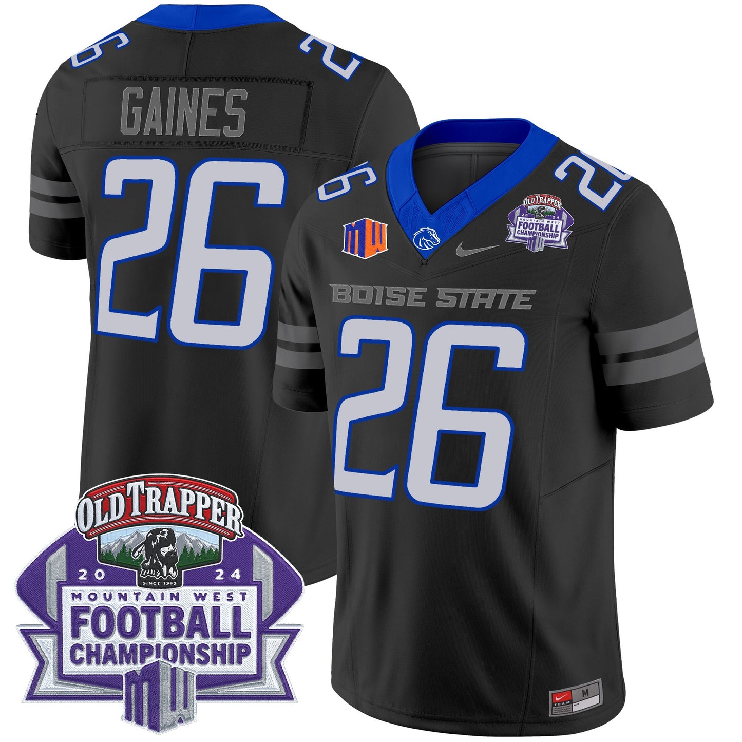 Boise State Broncos 2024 Championship Vapor Limited Jersey - All Stitched