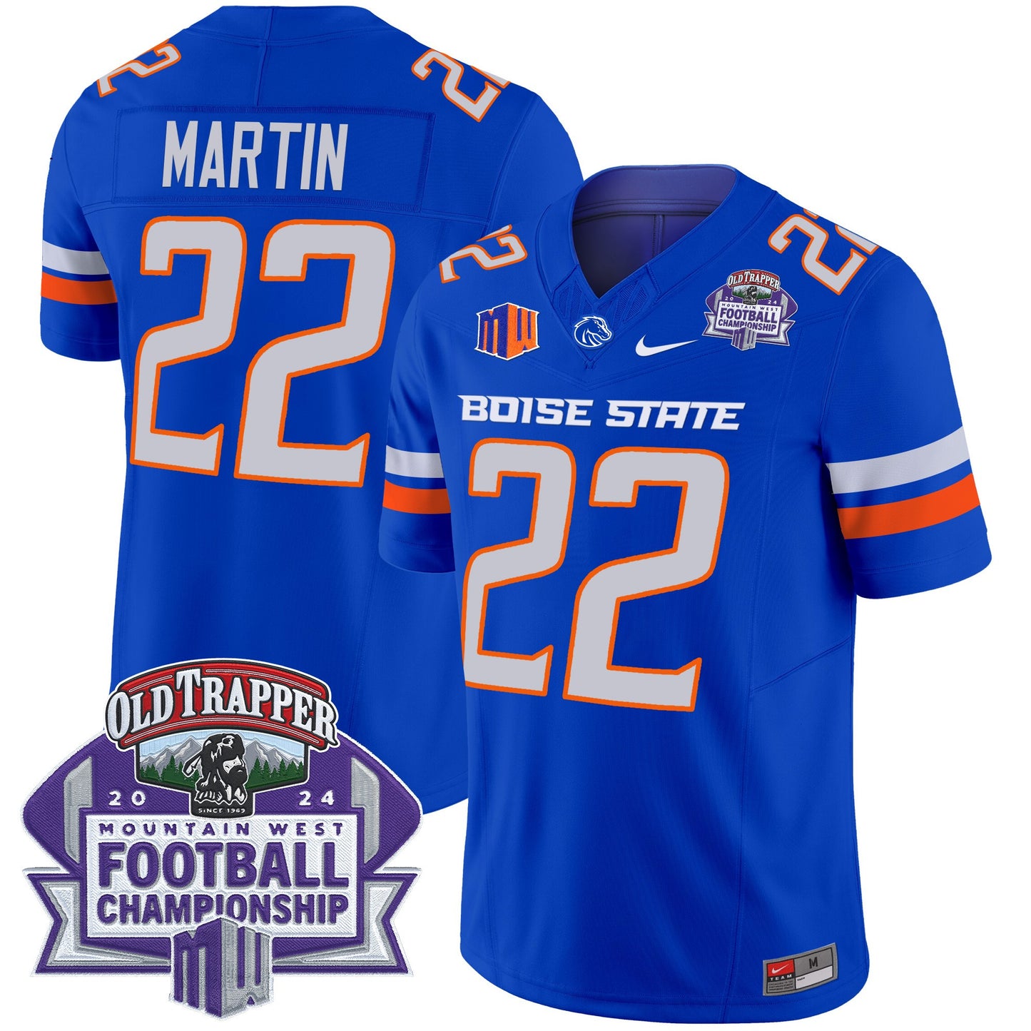 Boise State Broncos 2024 Championship Vapor Limited Jersey - All Stitched