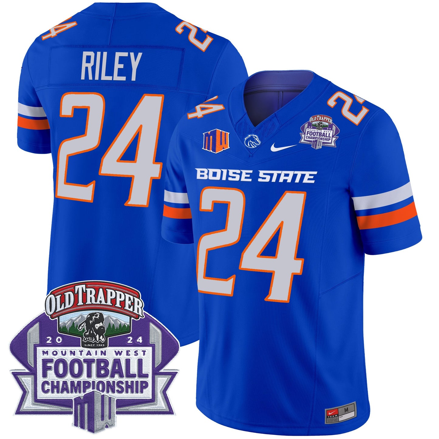 Boise State Broncos 2024 Championship Vapor Limited Jersey - All Stitched