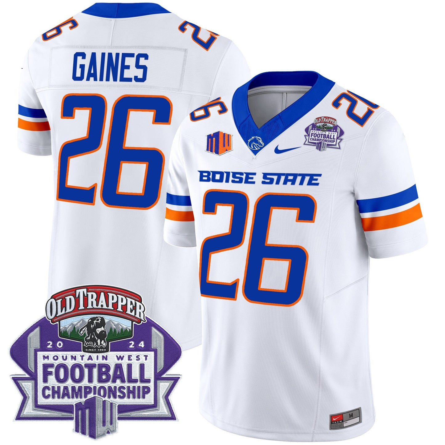 Boise State Broncos 2024 Championship Vapor Limited Jersey - All Stitched