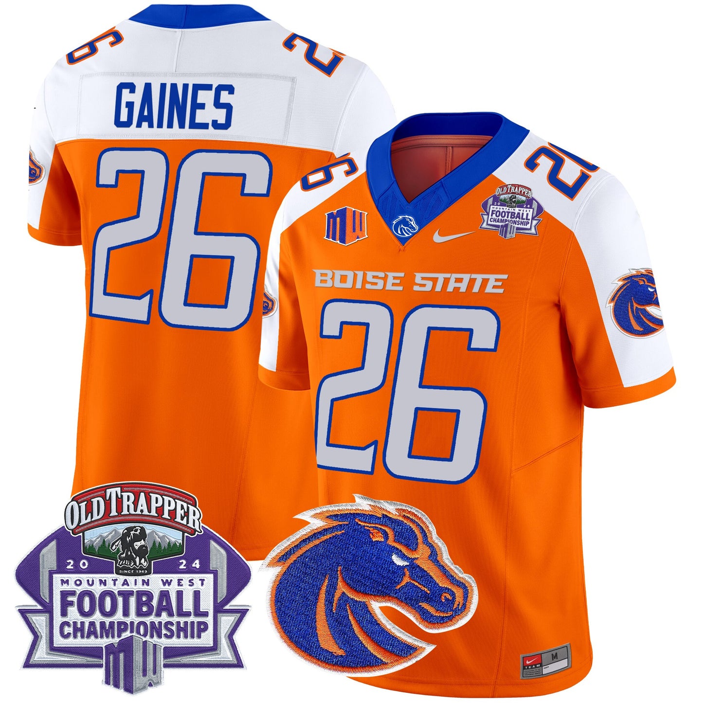 Boise State Broncos 2024 Championship Vapor Limited Jersey - All Stitched