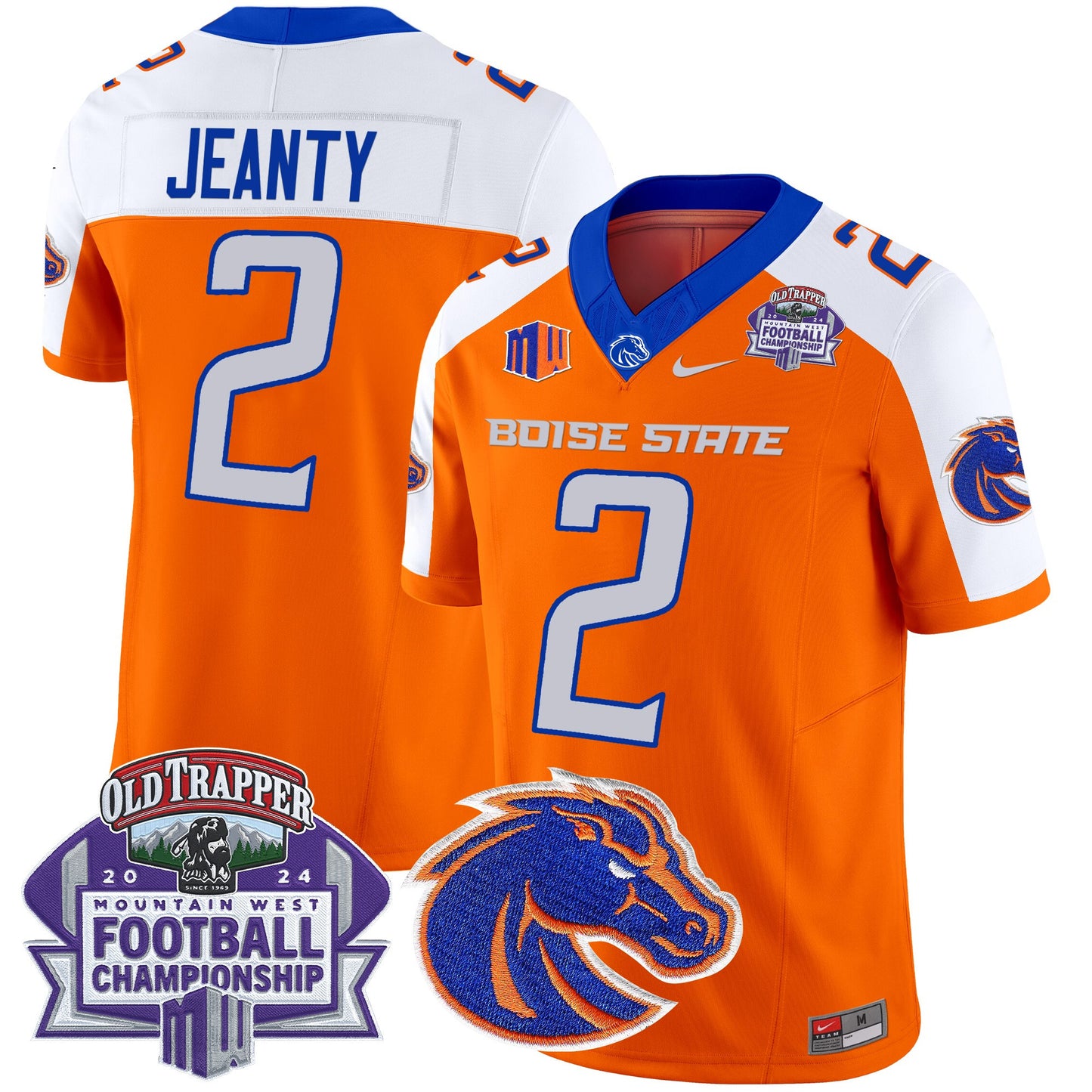 Boise State Broncos 2024 Championship Vapor Limited Jersey - All Stitched