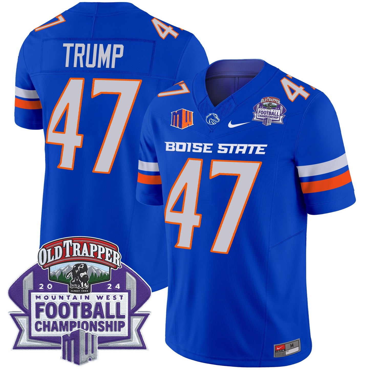 Boise State Broncos 2024 Championship Vapor Limited Jersey - All Stitched