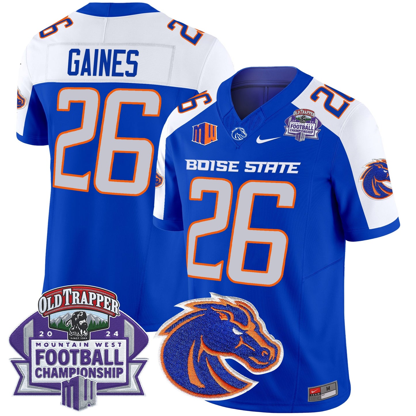 Boise State Broncos 2024 Championship Vapor Limited Jersey - All Stitched