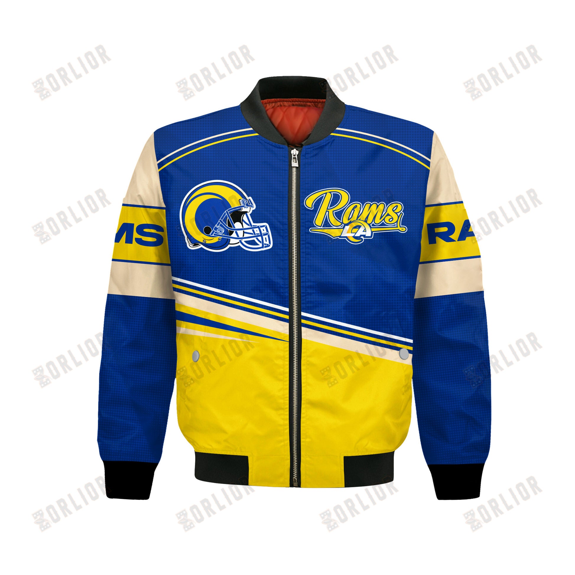 Los Angeles Rams Football Team 2024- 25 Dare To Be Different Bomber Jacket