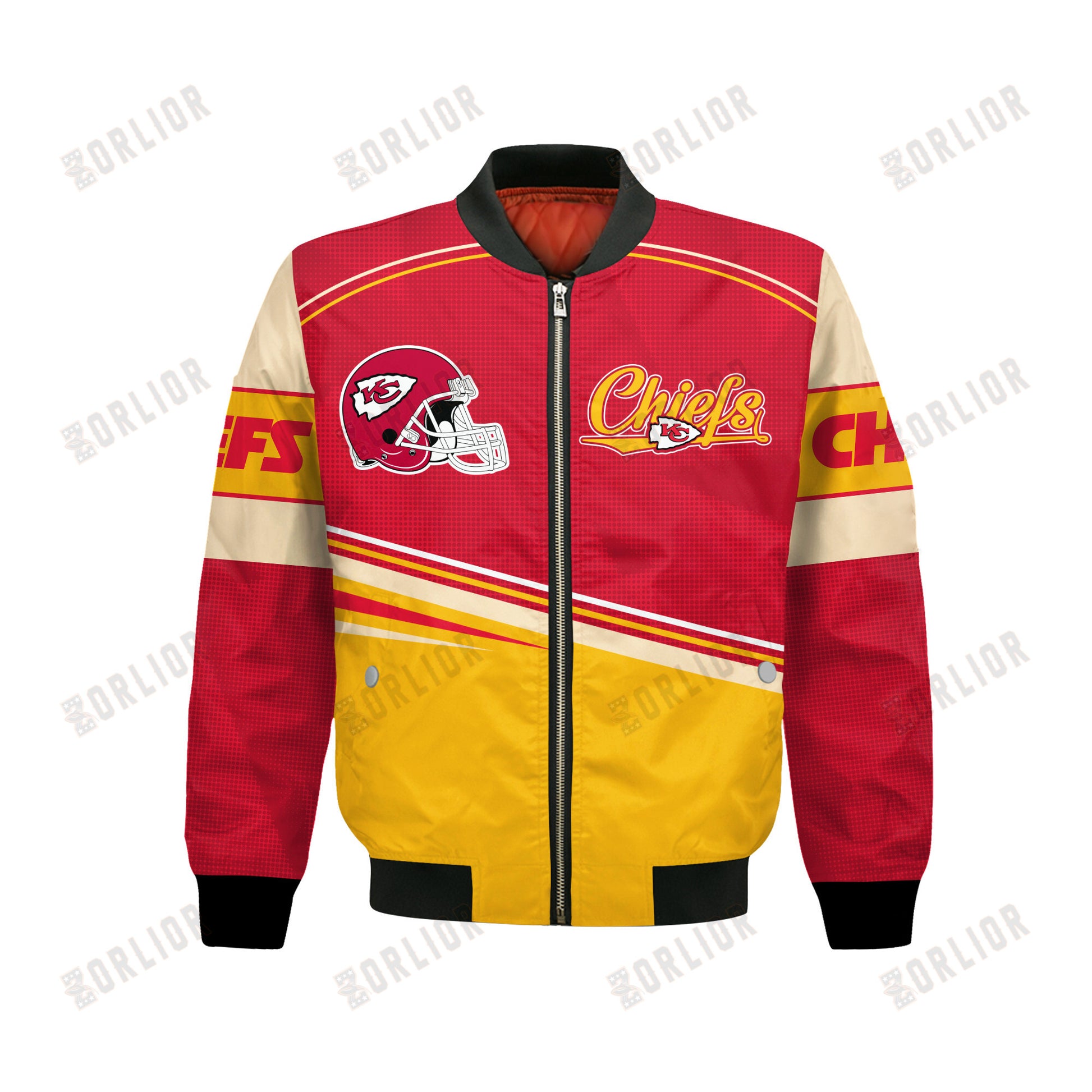 Kansas City Chiefs Football Team 2024- 25 Dare To Be Different Bomber Jacket