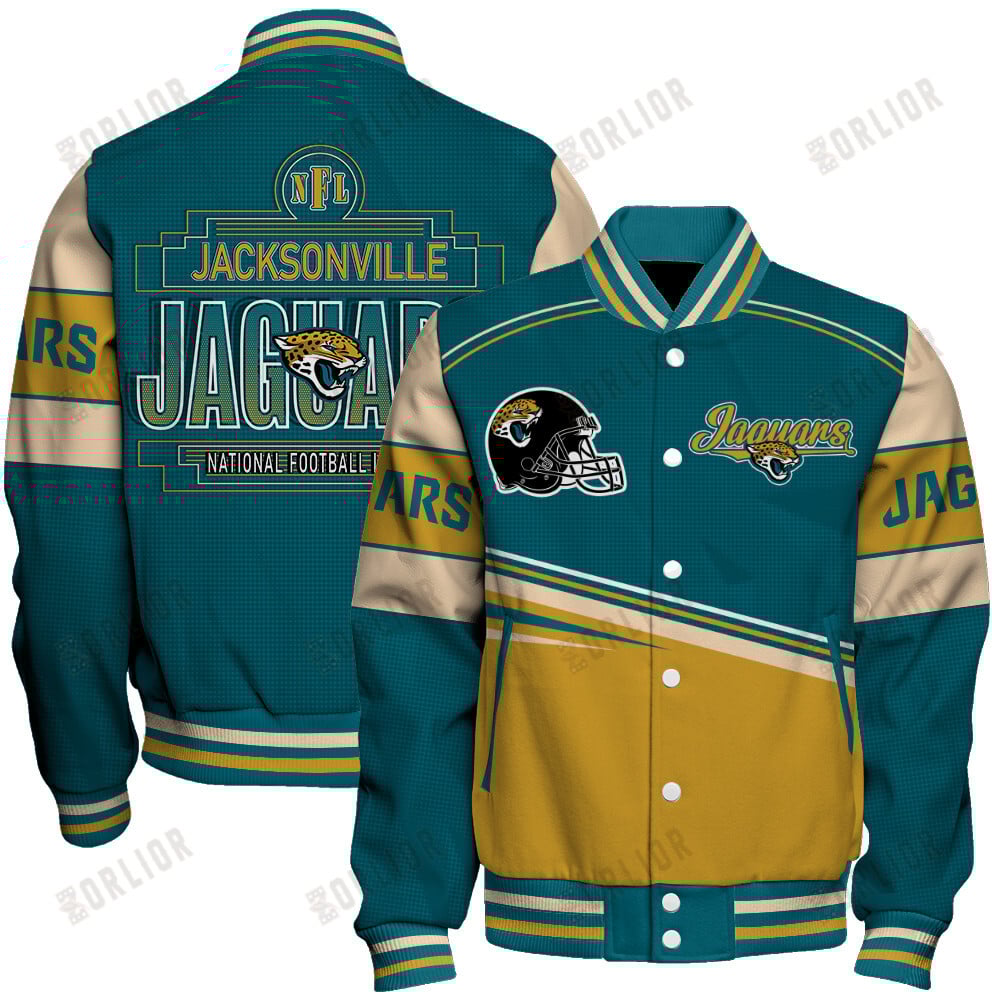 Jacksonville Jaguars Football Team 2024- 25 Dare To Be Different Unisex Varsity Jacket