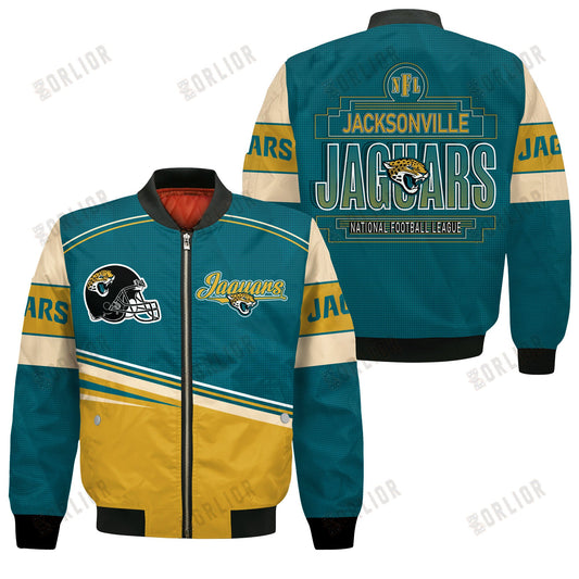 Jacksonville Jaguars Football Team 2024- 25 Dare To Be Different Bomber Jacket