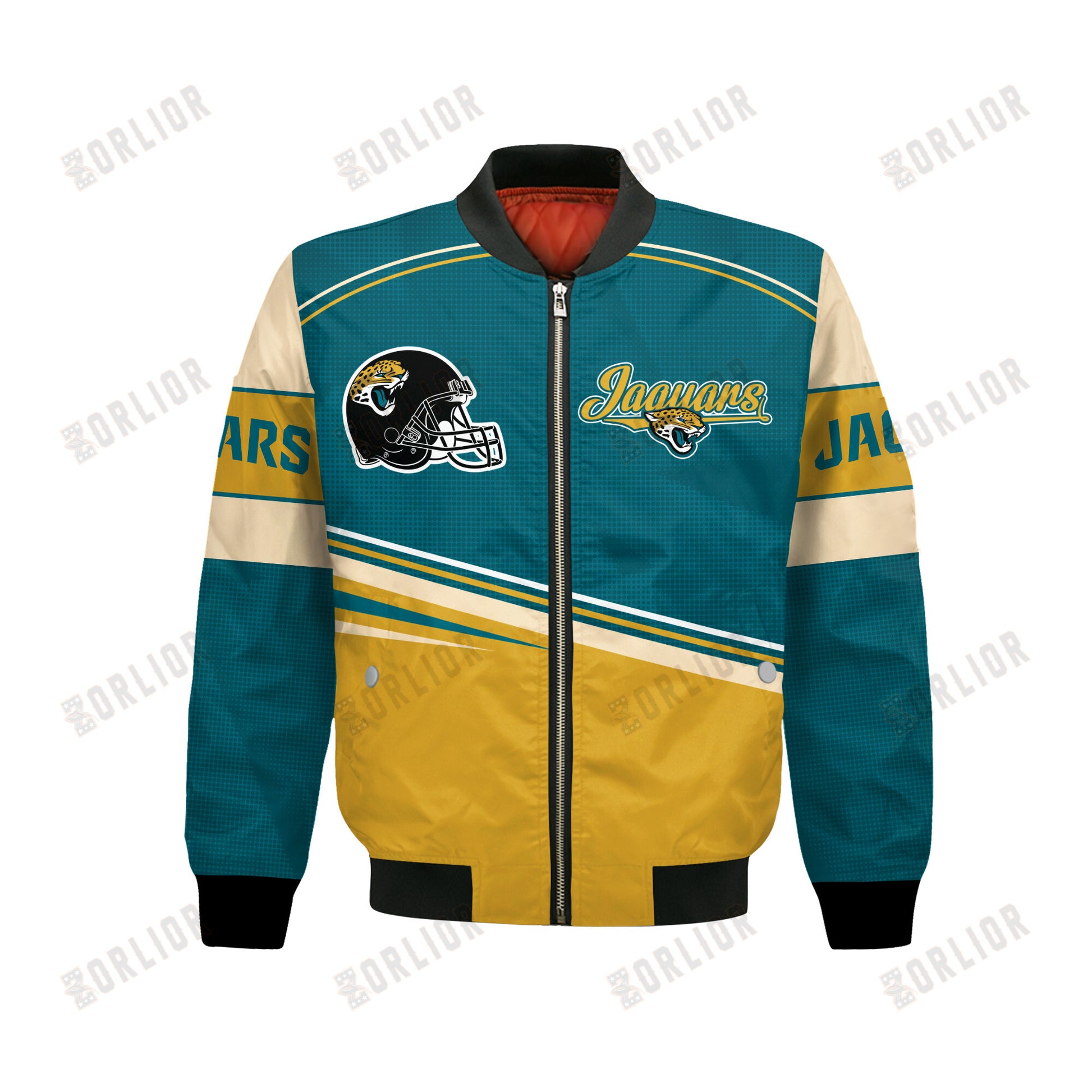 Jacksonville Jaguars Football Team 2024- 25 Dare To Be Different Bomber Jacket