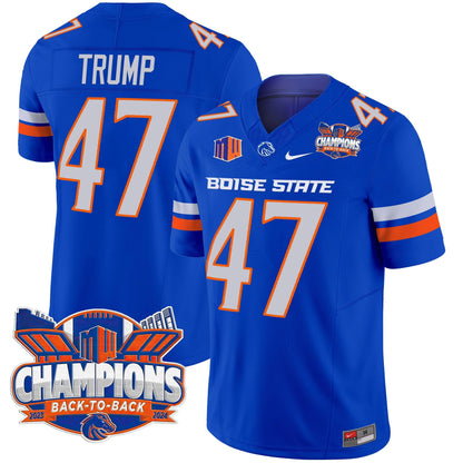 Boise State Broncos 2024 Back To Back Champions Vapor Limited Jersey - All Stitched