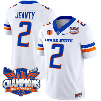 Boise State Broncos 2024 Back To Back Champions Vapor Limited Jersey - All Stitched