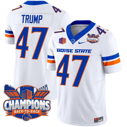 Boise State Broncos 2024 Back To Back Champions Vapor Limited Jersey - All Stitched