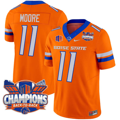 Boise State Broncos 2024 Back To Back Champions Vapor Limited Jersey - All Stitched