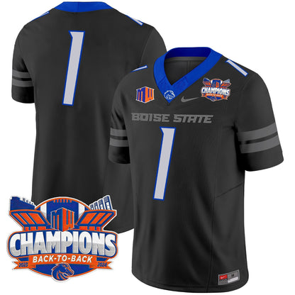 Boise State Broncos 2024 Back To Back Champions Vapor Limited Jersey - All Stitched