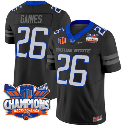 Boise State Broncos 2024 Back To Back Champions Vapor Limited Jersey - All Stitched