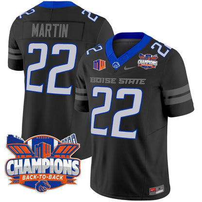 Boise State Broncos 2024 Back To Back Champions Vapor Limited Jersey - All Stitched