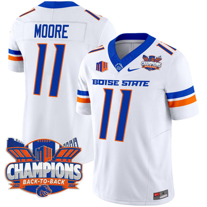 Boise State Broncos 2024 Back To Back Champions Vapor Limited Jersey - All Stitched