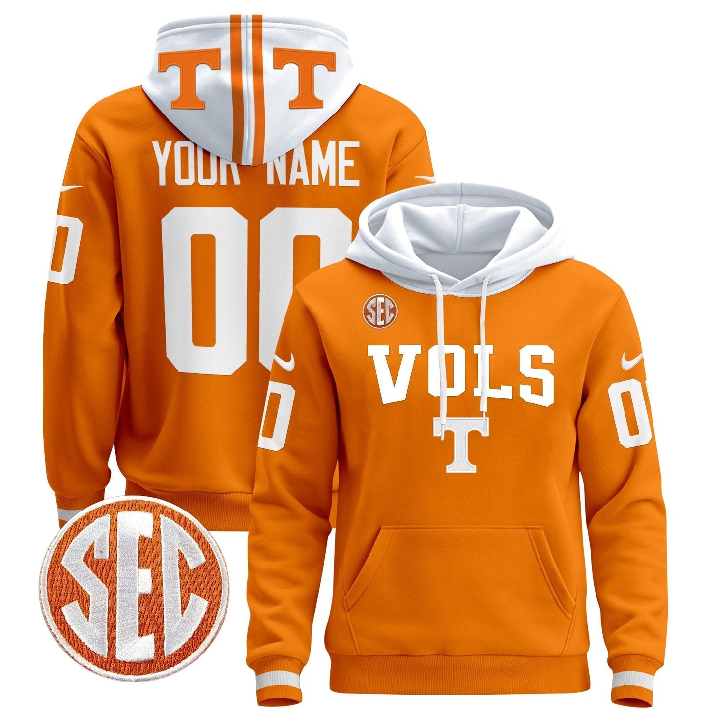 Tennessee Volunteers 2024 Custom Pullover Hoodie V3