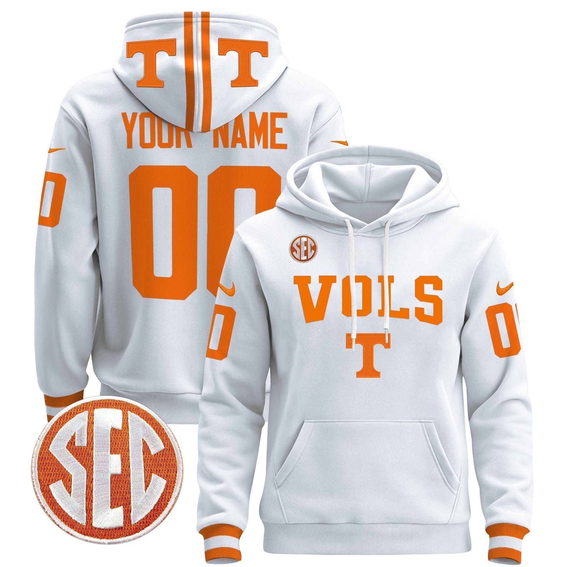 Tennessee Volunteers 2024 Custom Pullover Hoodie V3