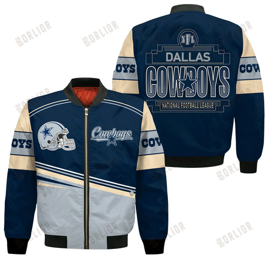 Dallas Cowboys Football Team 2024- 25 Dare To Be Different Bomber Jacket