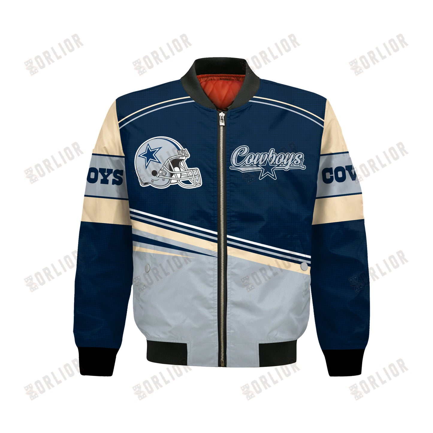 Dallas Cowboys Football Team 2024- 25 Dare To Be Different Bomber Jacket