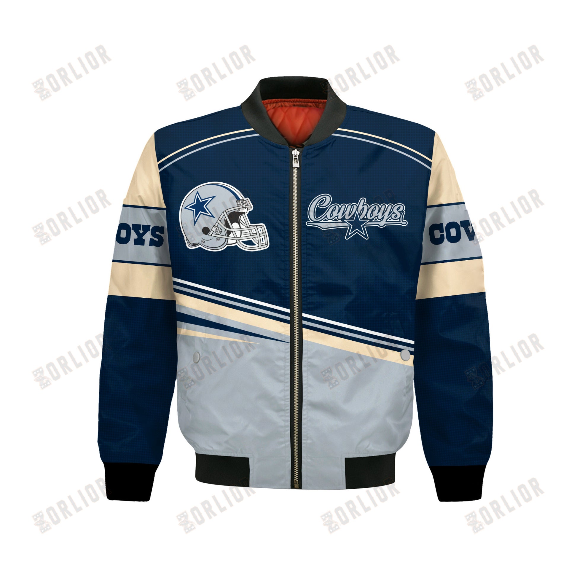 Dallas Cowboys Football Team 2024- 25 Dare To Be Different Bomber Jacket