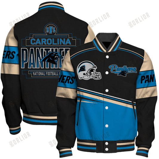 Carolina Panthers Football Team 2024- 25 Dare To Be Different Unisex Varsity Jacket