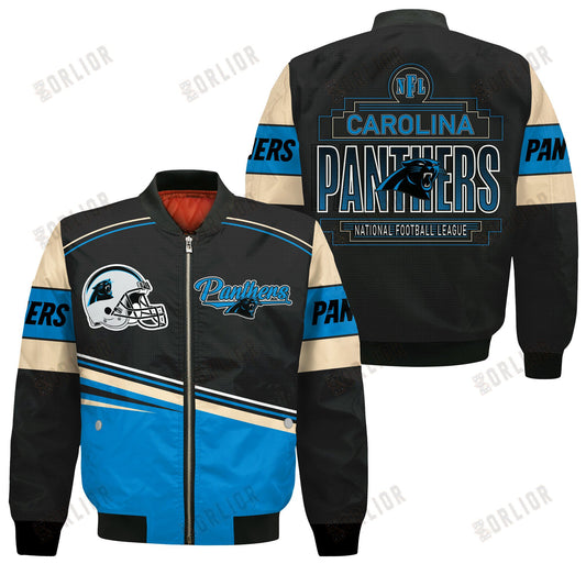 Carolina Panthers Football Team 2024- 25 Dare To Be Different Bomber Jacket