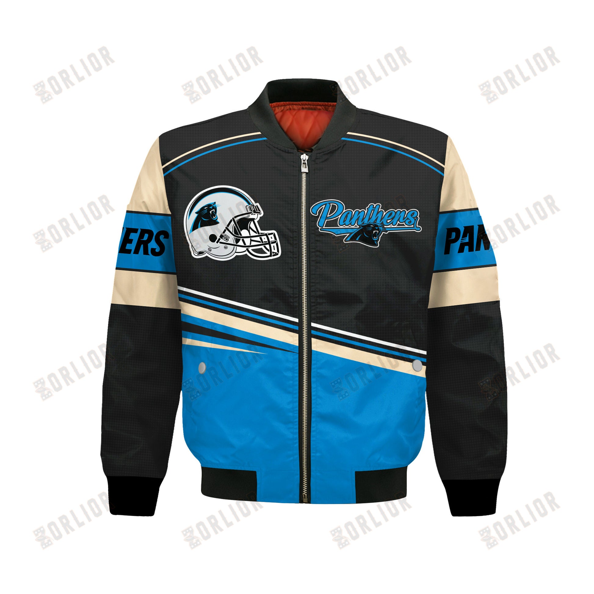 Carolina Panthers Football Team 2024- 25 Dare To Be Different Bomber Jacket