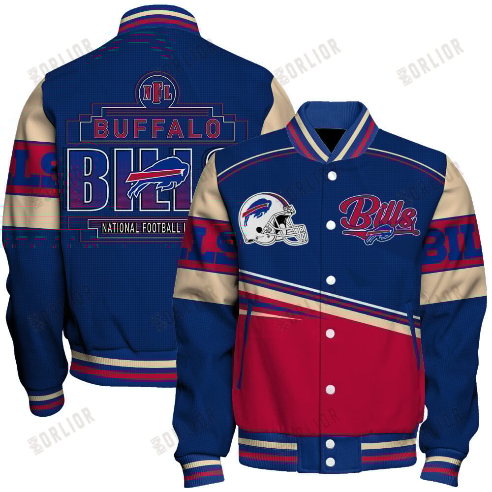 Buffalo Bills Football Team 2024- 25 Dare To Be Different Unisex Varsity Jacket