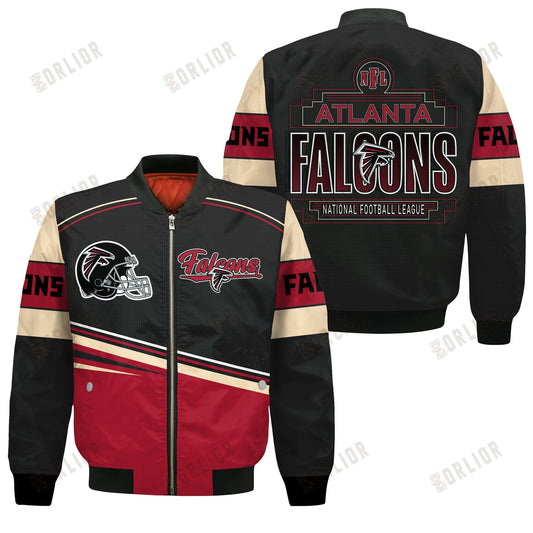 Atlanta Falcons Football Team 2024- 25 Dare To Be Different Bomber Jacket