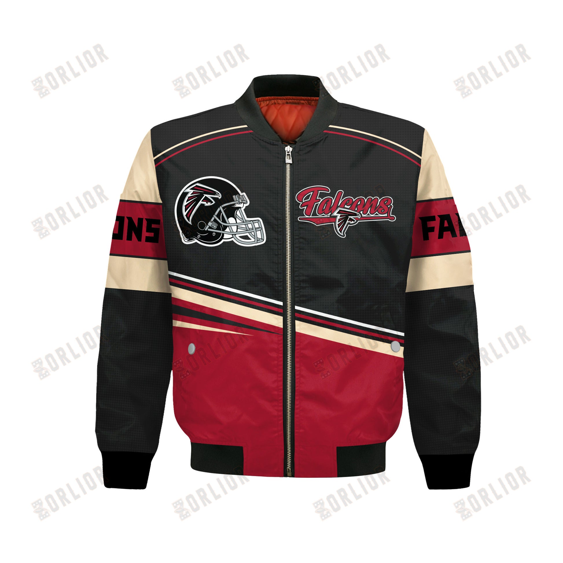 Atlanta Falcons Football Team 2024- 25 Dare To Be Different Bomber Jacket