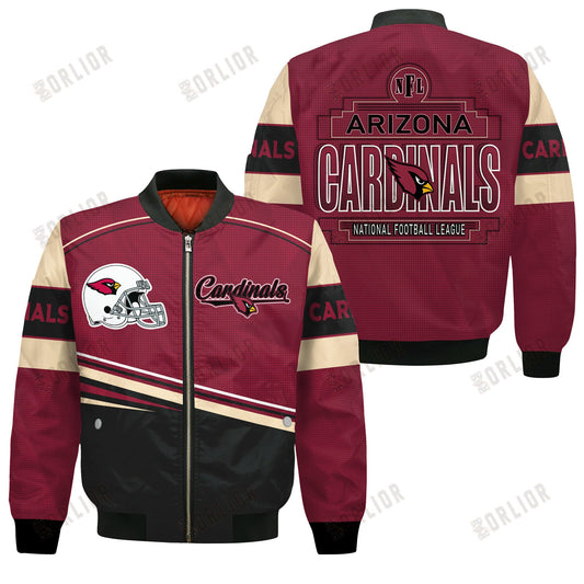 Arizona Cardinals Football Team 2024- 25 Dare To Be Different Bomber Jacket