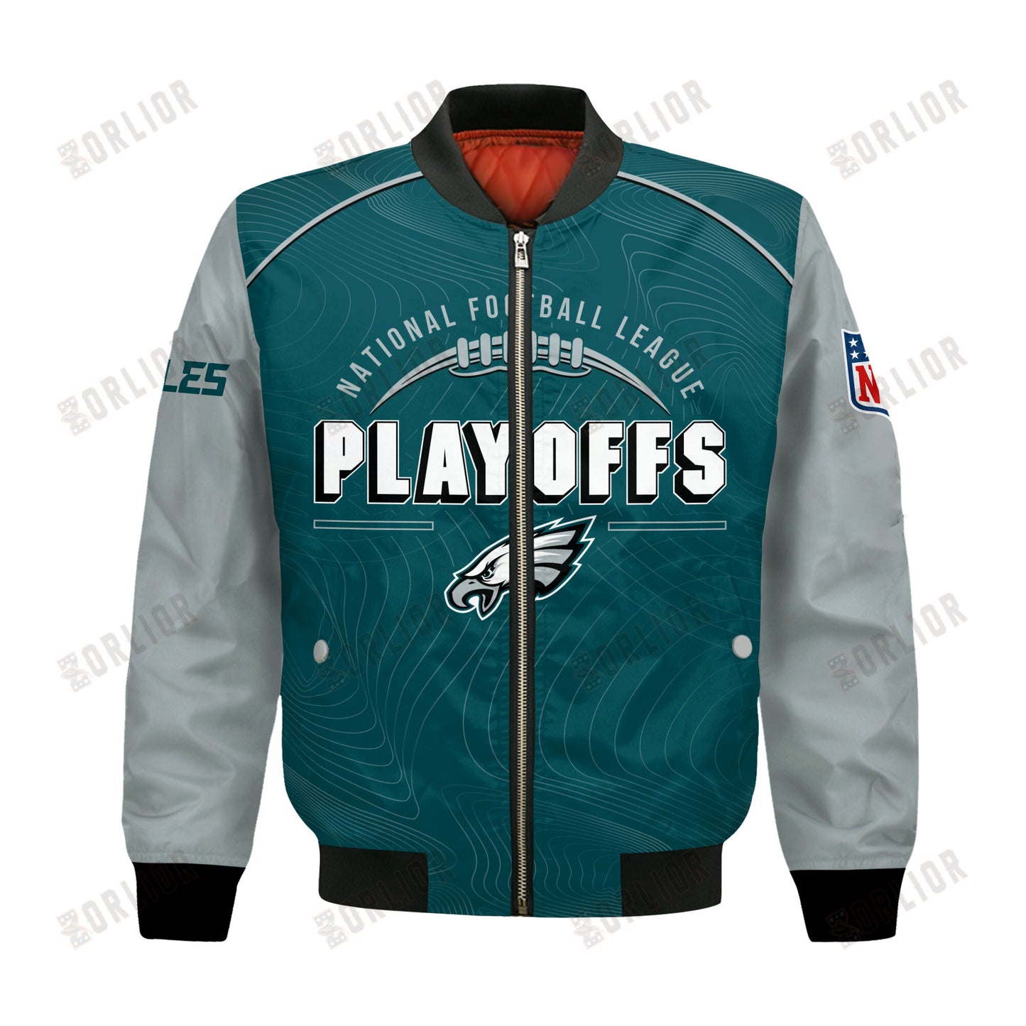 Philadelphia Eagles Football 2024- 25 Our Honor, Our Faith Bomber Jacket