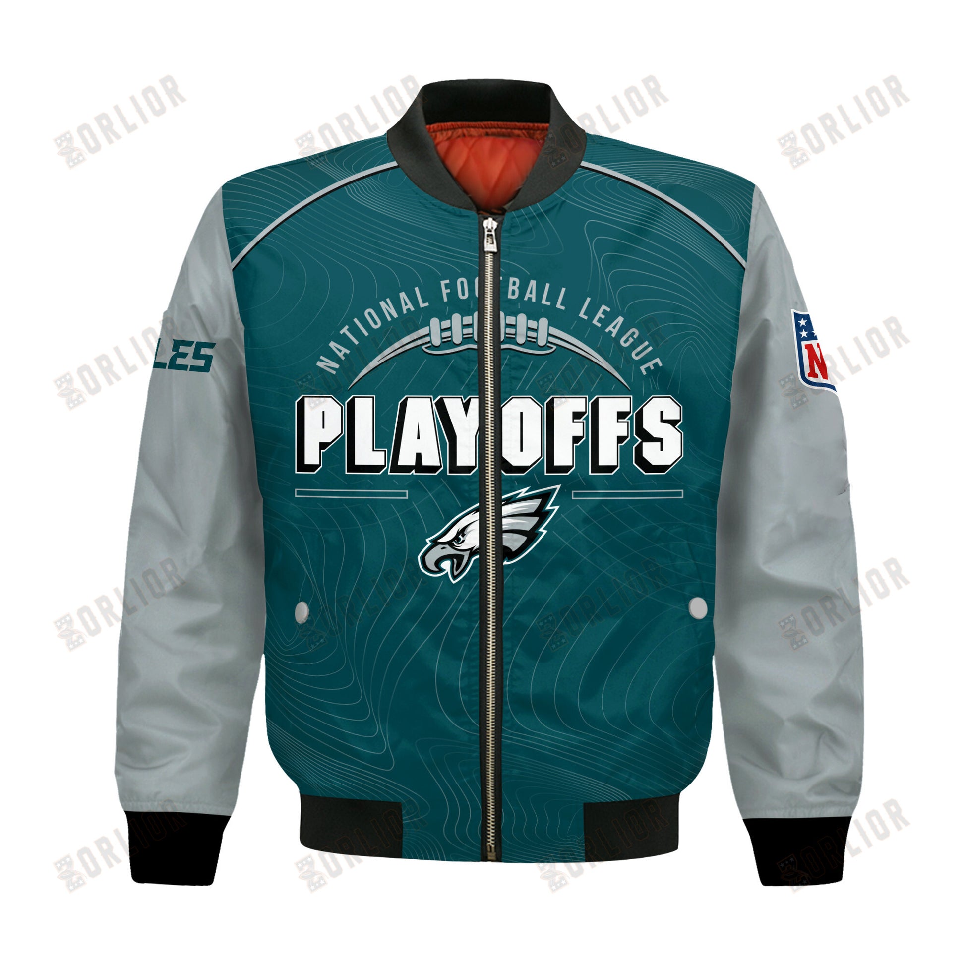 Philadelphia Eagles Football 2024- 25 Our Honor, Our Faith Bomber Jacket