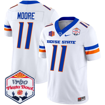 Boise State Broncos 2025 The Fiesta Bowl Patch Vapor Limited Jersey - All Stitched