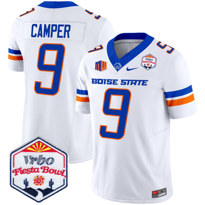 Boise State Broncos 2025 The Fiesta Bowl Patch Vapor Limited Jersey - All Stitched